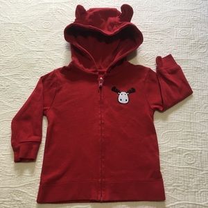 6-9m (4/$20) Jersey Knit Hoodie by Canadiana